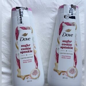 Dove 20fl oz Sugar Cookie Sprinkle Nourishing Body Wash - (2pc)